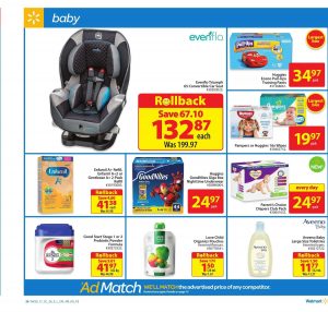 Walmart Flyer August 21 2017 - Baby Care Deals