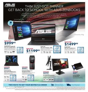 Best Buy Flyer ASUS ZenBook Flip UX360 Price