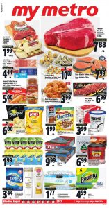 Metro Flyer Food Sale Aug 2017