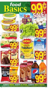 Food Basics Flyer 1 Dollars Sale 25 Sep 2017