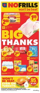 No Frills Flyer Thanksgiving Deals 2017
