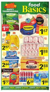 Food Basics Flyer Thanksgiving Deals 2017