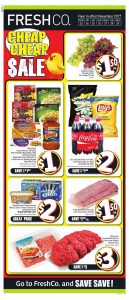 FreshCo Flyer Food Sale 25 Nov 2017