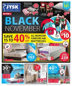 JYSK Flyer Black Friday Sale 14 November 2017