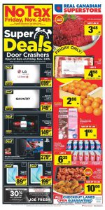 Real Canadian Superstore Flyer Super Deals 28 Nov 2017