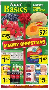Food Basics Flyer Christmas Sale Dec 2017