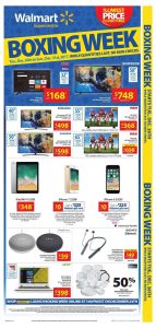 Walmart Flyer Boxing Week 22 Dec 2017