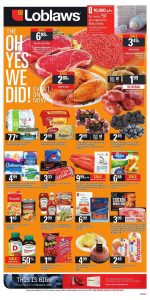 Loblaws Flyer Big Savings 30 Jan 2018