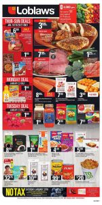Loblaws Flyer Huge Deals 25 Jan 2018