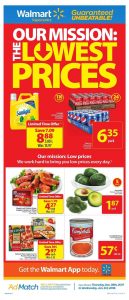 Walmart Flyer Lowest Prices 2 Jan 2018