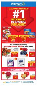 Walmart Valentine's Day Special Flyer