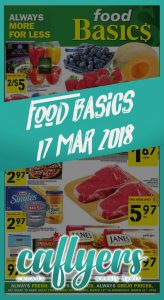 Food Basics Flyer Cheap Food 17 Mar 2018