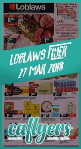 Loblaws Flyer Easter Fest Deals 27 Mar 2018