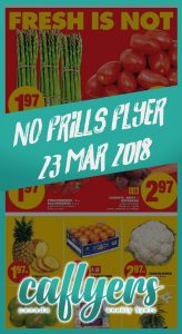 No Frills Flyer Happy Easter 23 Mar 2018