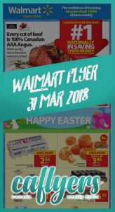 Walmart Flyer Easter Deals 31 Mar 2018