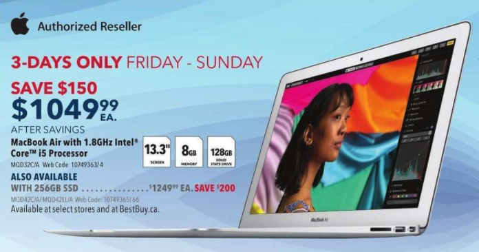Best Buy Flyer Apple MacBook Air Review 23 Apr 2018