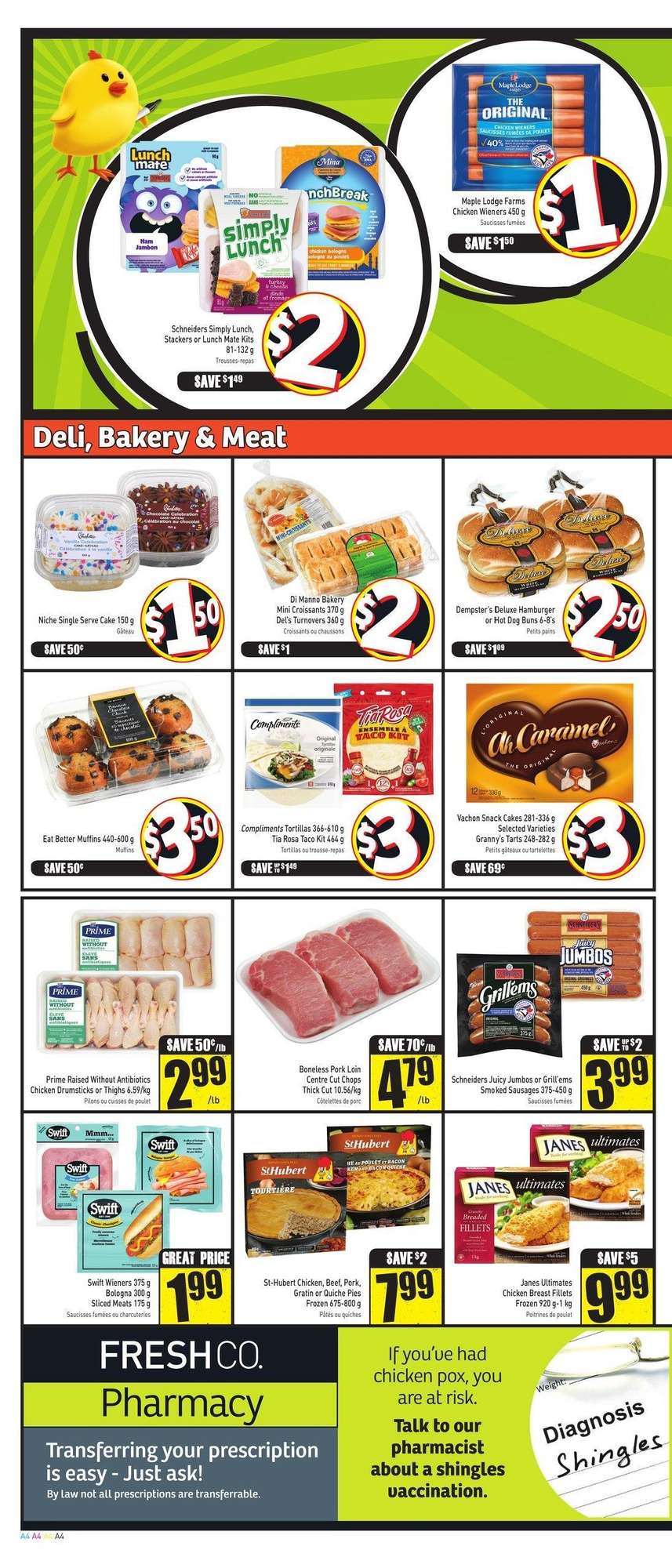 FreshCo Flyer Cheap Foods 18 Apr 2018