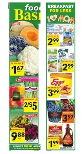 Food Basics Flyer Special Sale 13 May 2018