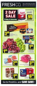 FreshCo Flyer Two Day Sale 31 May 2018
