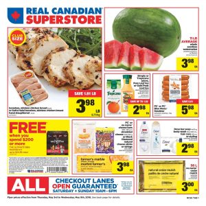 Real Canadian Superstore Flyer Big Save 9 May 2018