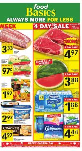Food Basics Flyer Canada Day Deals 1 Jul 2018
