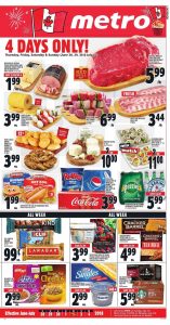 Metro Flyer Canada Day Sale 2 Jul 2018