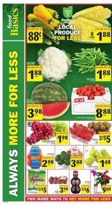 Food Basics Flyer Super Sale 19 Aug 2018