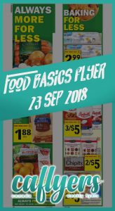 Food Basics Flyer Crazy Sale 23 Sep 2018