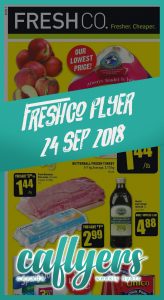 FreshCo Flyer Super Sale 24 Sep 2018
