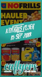 No Frills Flyer Online Deals 15 Sep 2018