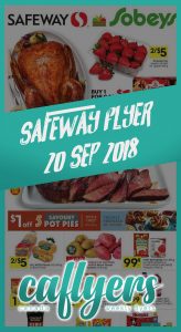 Safeway Flyer Online Sale 20 Sep 2018