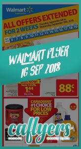 Walmart Flyer Great Offers 16 Sep 2018