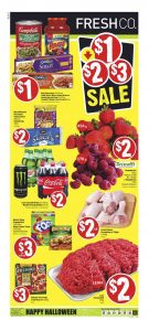 FreshCo Flyer Halloween Deals 25 Oct 2018