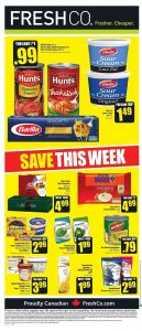 FreshCo Flyer Happy Thanksgiving 8 Oct 2018