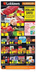 Loblaws Flyer Dollar Days 23 Oct 2018