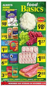 Food Basics Flyer Daily Deals 11 Nov 2018