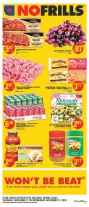 No Frills Flyer Black Friday Sale 20 Nov 2018