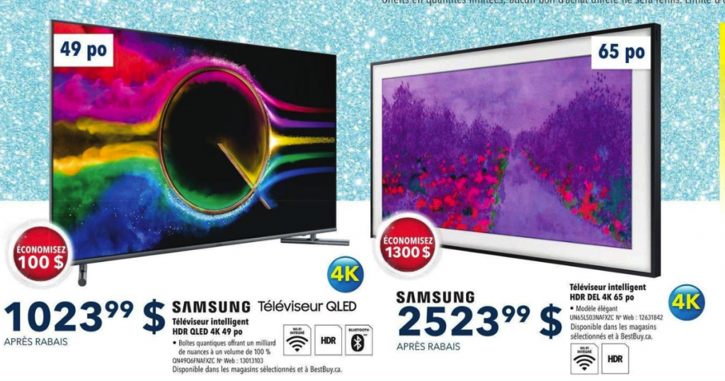 Best Buy Flyer Boxing Day Sale TV Deals 2018