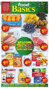 Food Basics Flyer Special Sale 1 Jan 2019