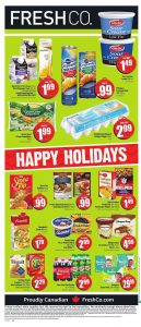 FreshCo Flyer Christmas Sale 13 Dec 2018
