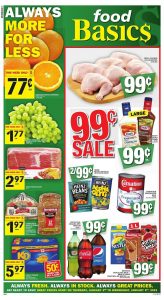 Food Basics Flyer Super Sale 5 Jan 2018