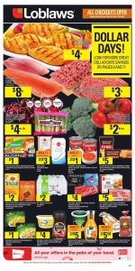 Loblaws Flyer Dollar Days 15 Jan 2019 