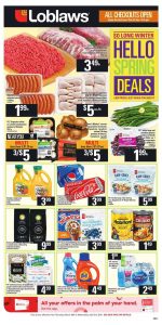 Loblaws Flyer Special Sale 1 Apr 2019