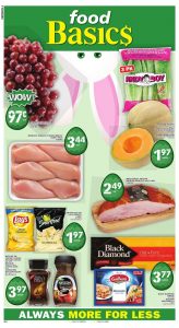 Food Basics Flyer Easter Sale 15 Apr 2019