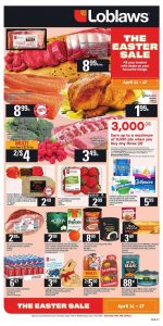 Loblaws Flyer Easter Sale 14 Apr 2019