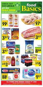 Food Basics Flyer Weekly Deals 01 Aug 2020