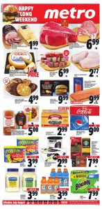 Metro Flyer Weekly Deals 31 Jul 2020 