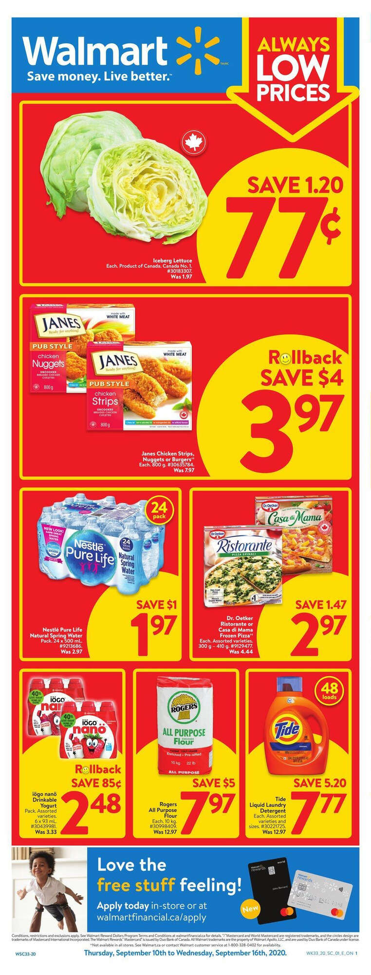 Walmart Flyer Special Deals 12 Sept 2020