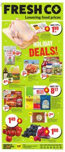 FreshCo Flyer Christmas Deals 15 Nov 2020