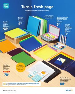 Walmart Flyer Back to School Deals 28 Aug 2021